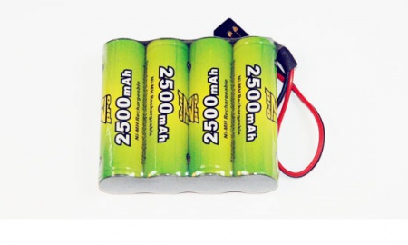 pack rx s 4.8v/ap 2500mah