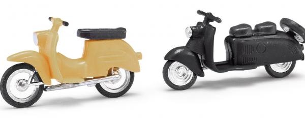 SCOOTER BEIGE NOIR 