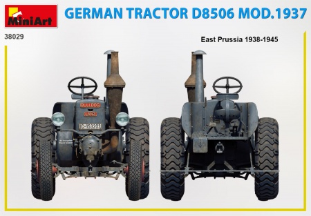 TRACTEUR GERMAN D8506