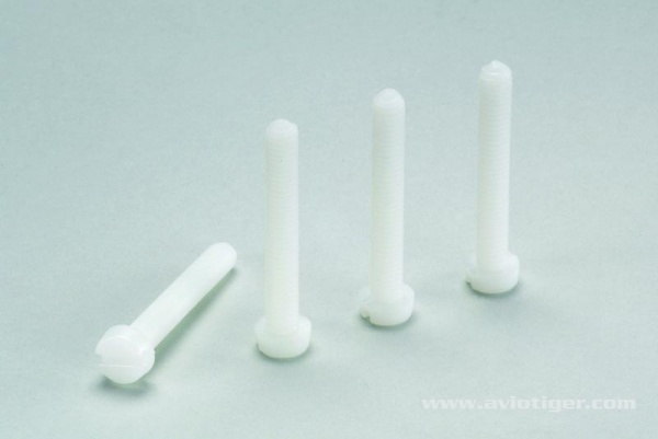 VIS TETE CYL M6X40 NYLON