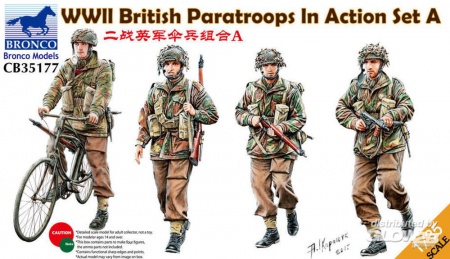 WWII BRITISH PARATROOPS IN ACTION